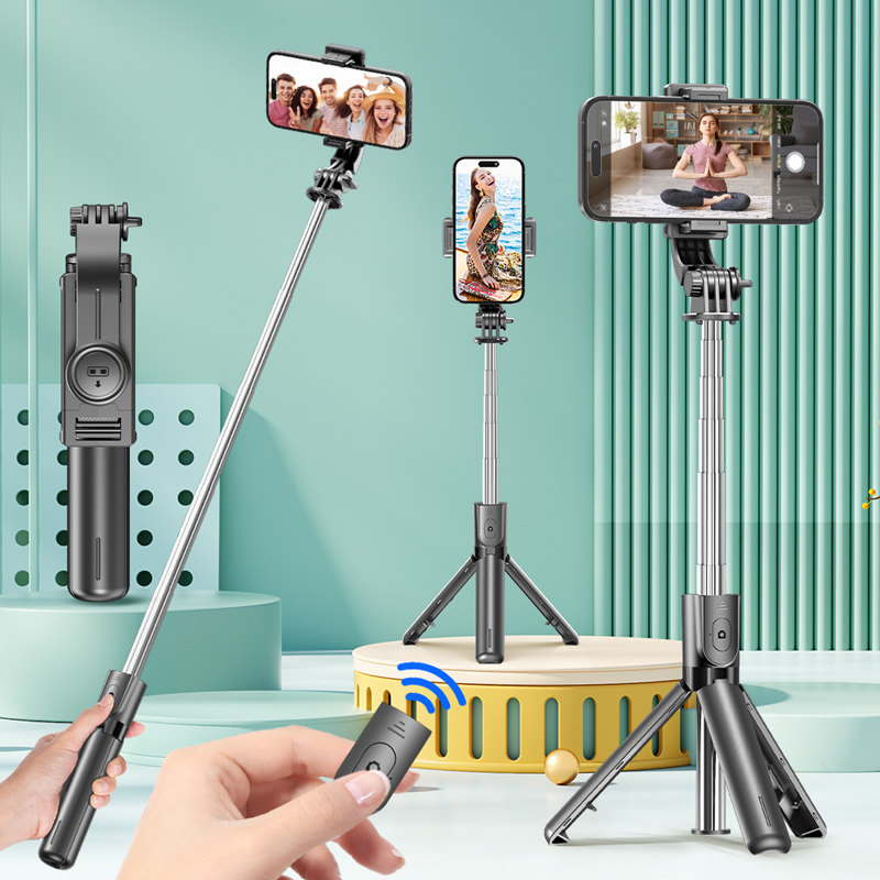 Auto Tracking Tripod - Tripé selfie stick com controle remoto