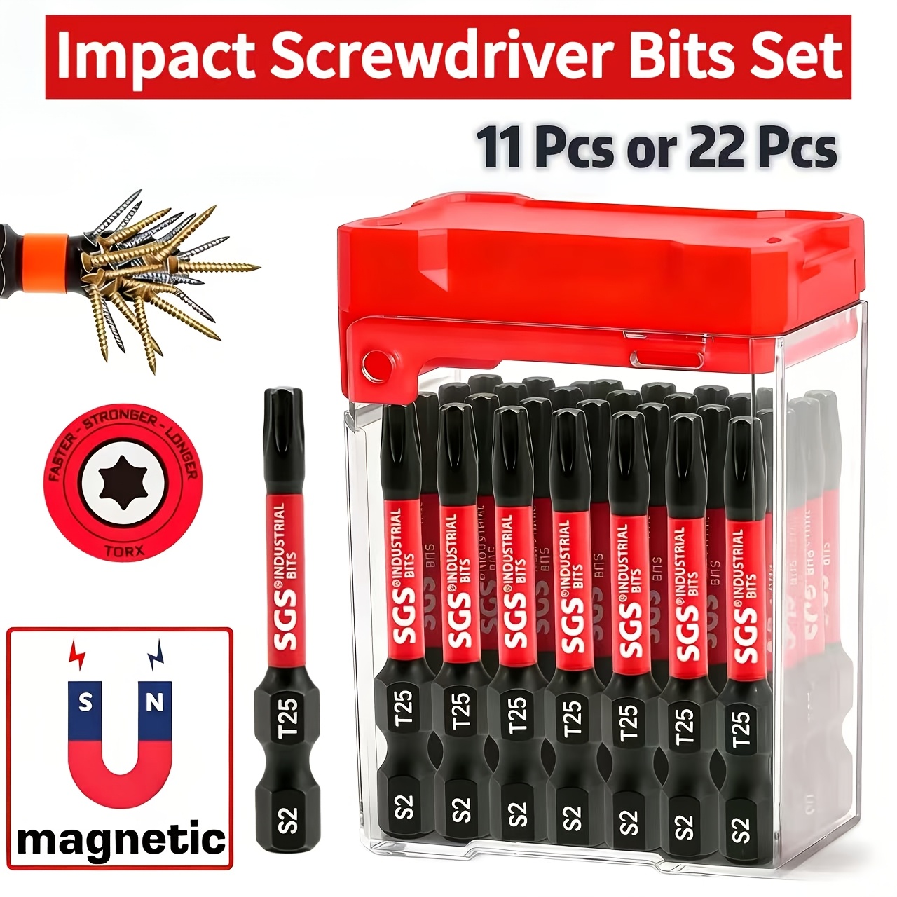 Diy Electronics Gadgets - Conjunto de Pontas Magnéticas Torx T25