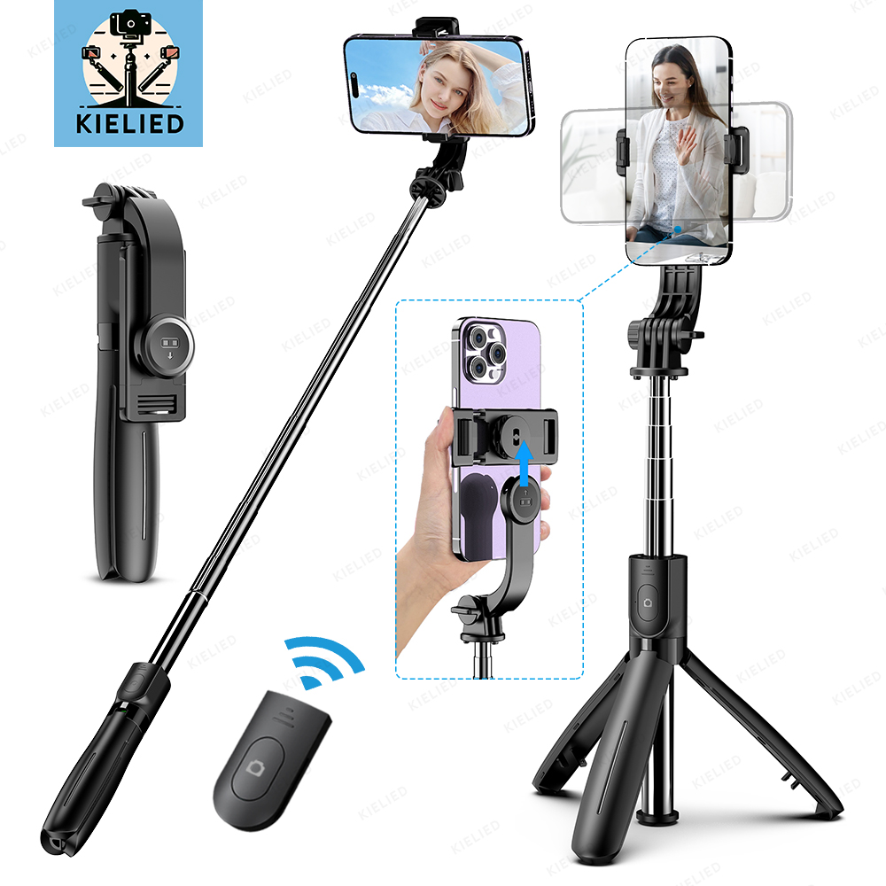 Auto Tracking Tripod - Tripé de bastão de selfie para