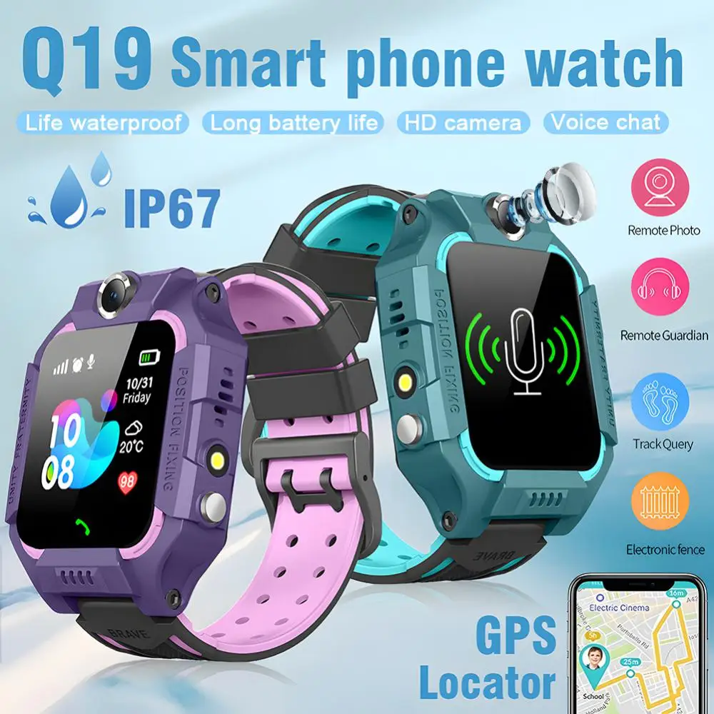 Smart Watch Kids - Novas crianças 2g relógio inteligente sos