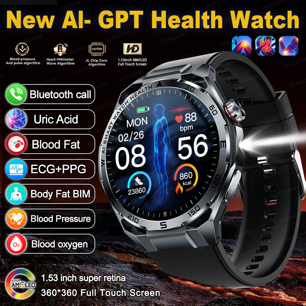 Laser Distance Measure - Novo Smartwatch 2026 com Diagnóstico Preciso