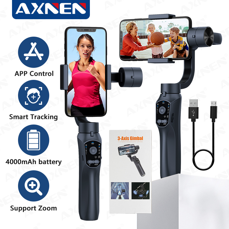 Auto Tracking Tripod - Estabilizador de Smartphone AXNEN 3 Eixos