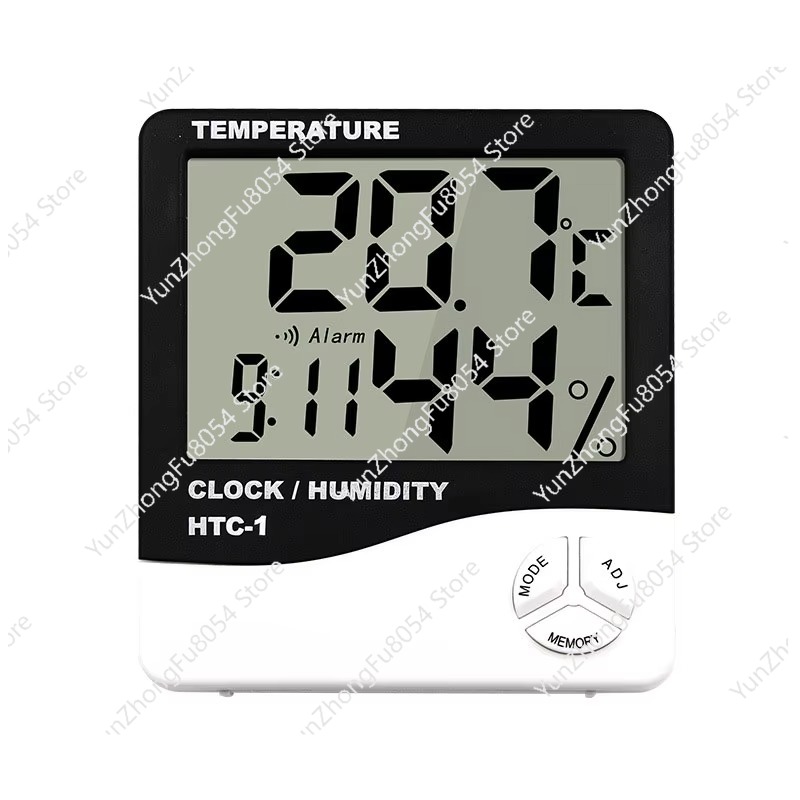 Digital Alarm Clock - HTC-1 Monitor Digital de Temperatura e
