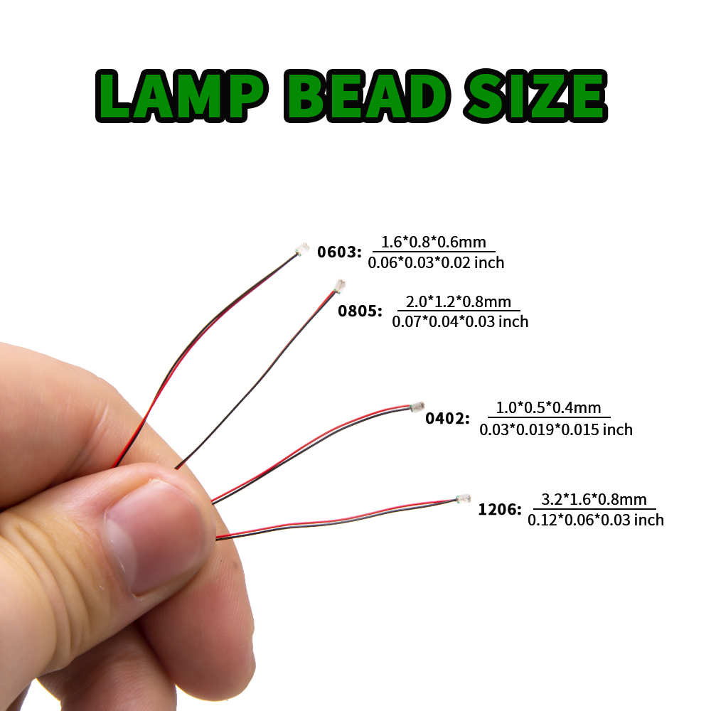 Diy Electronics Gadgets - Conjunto com 10 Chips de Lâmpada