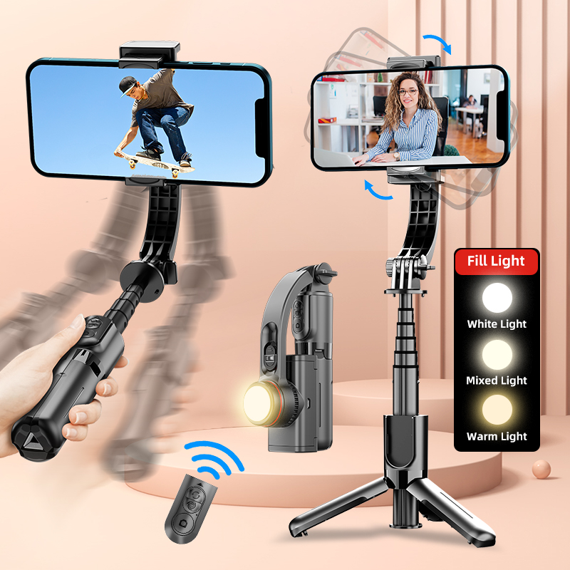 Auto Tracking Tripod - Bastão de Selfie Tripé Gimbal Extensível