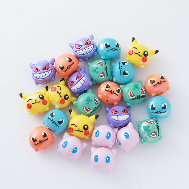 12 Peças Pokémon: Miçangas DIY - Mobile Electronics Gadgets avaliação e preço