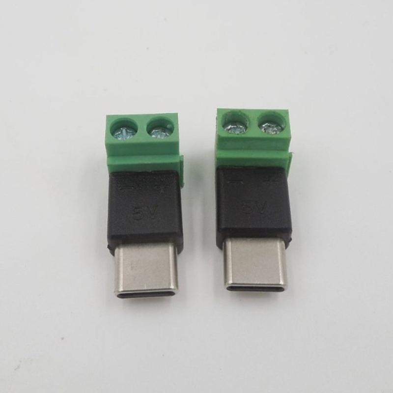 Tipo C Macho para 2Pin 5V Adap - Electronics And Gadgets C avaliação e preço
