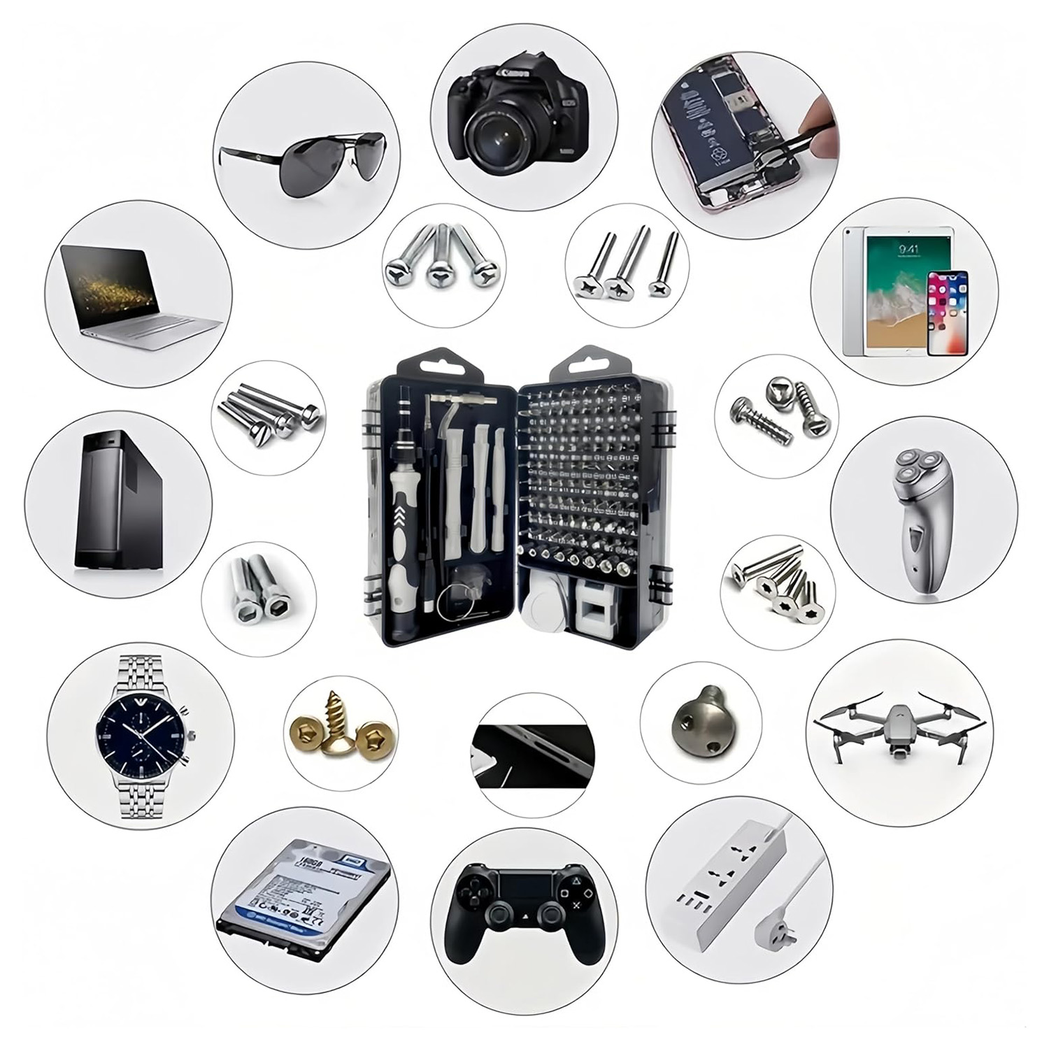 Conjunto de Chaves de Precisão - Electronics Repair Gadgets avaliação e preço