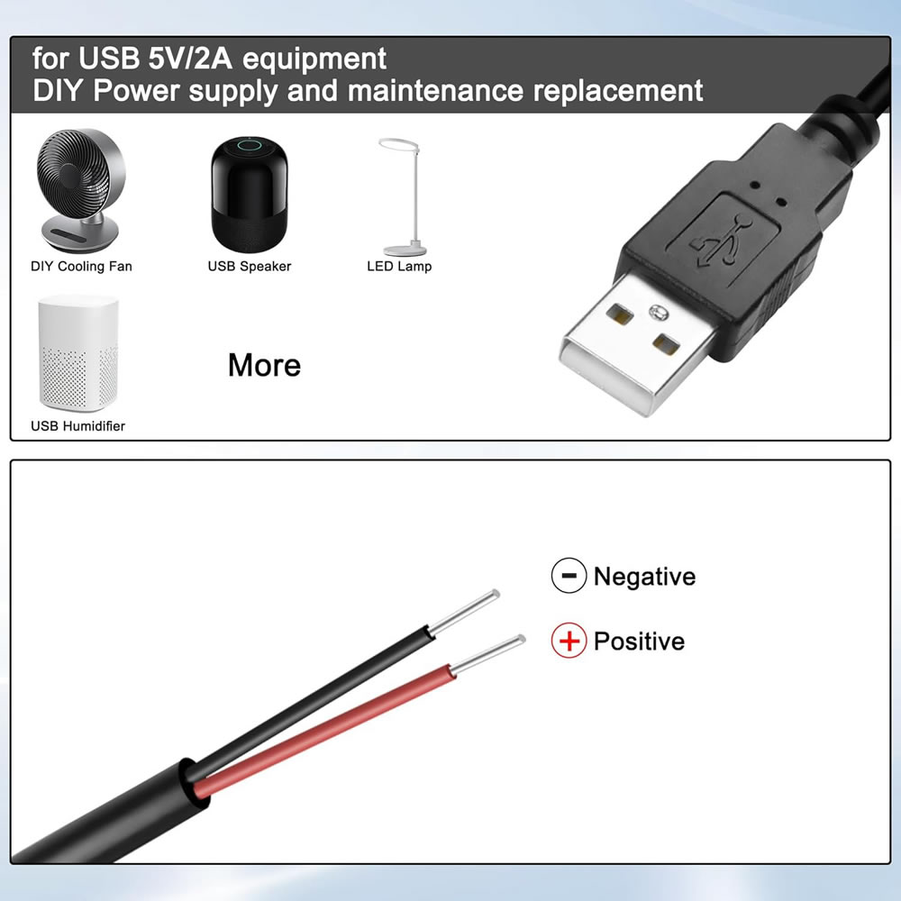 Cabo de alimentação usb dc 2 p - Electronics Repair Gadgets avaliação e preço