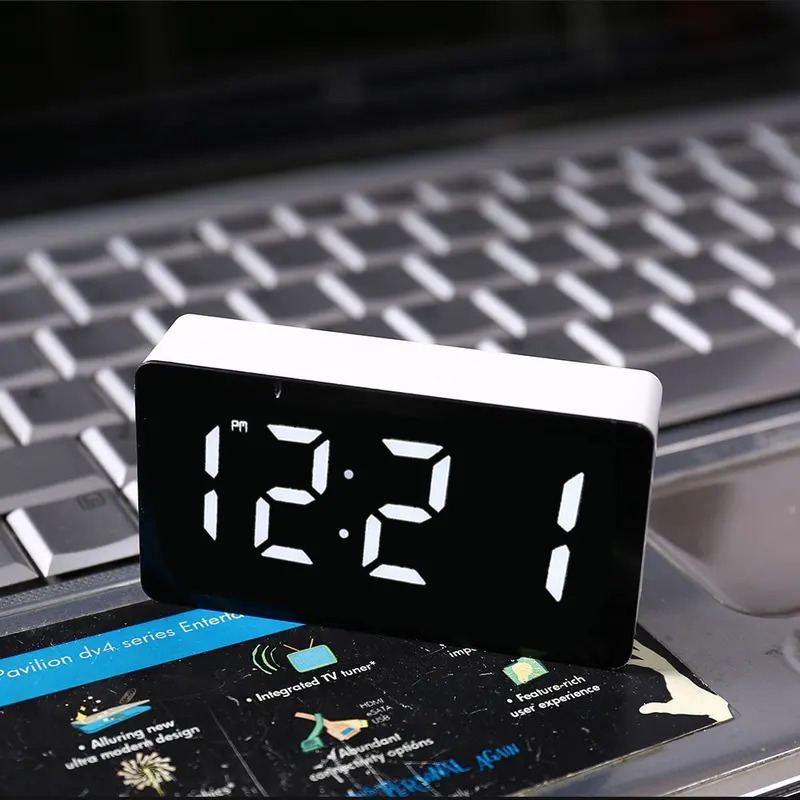 Relógio eletrônico led espelho - Electronics Gadgets Wholesale avaliação e preço