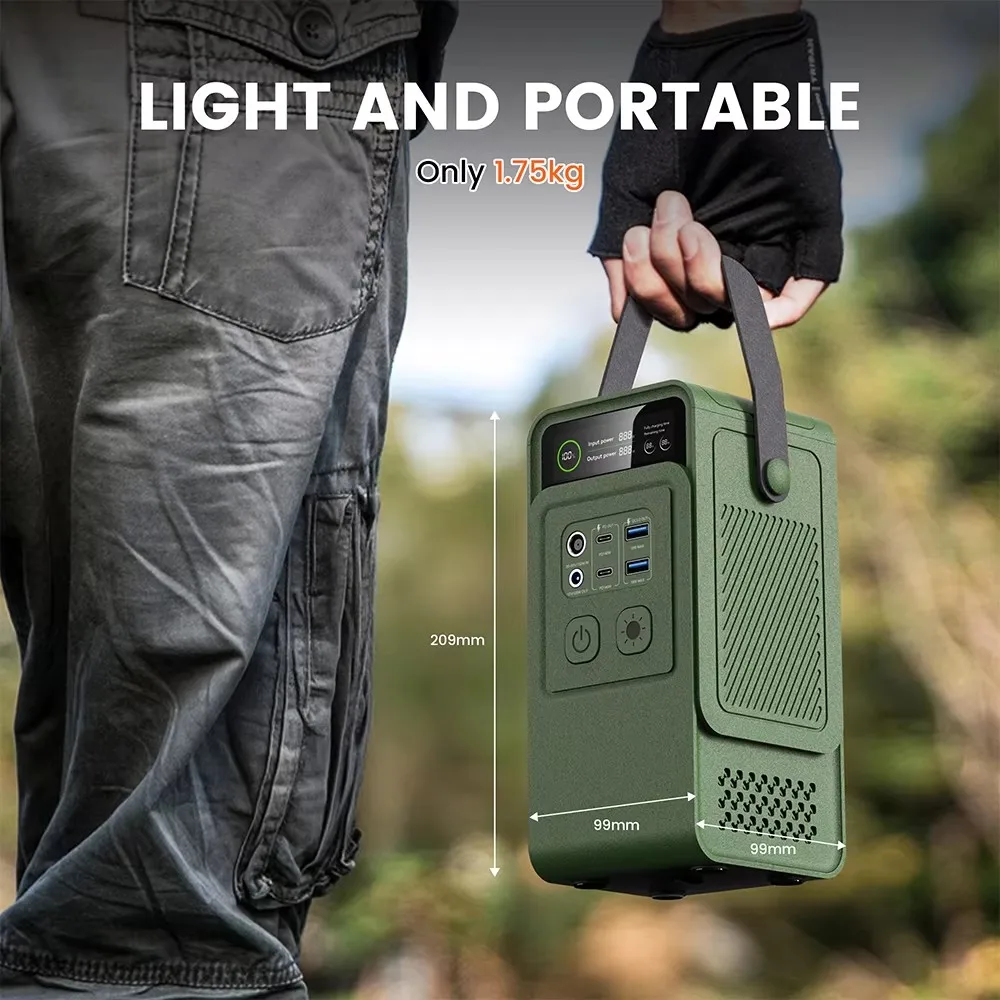 60000mAh 200W 192Wh Estação de - Solar Powered Charger avaliação e preço