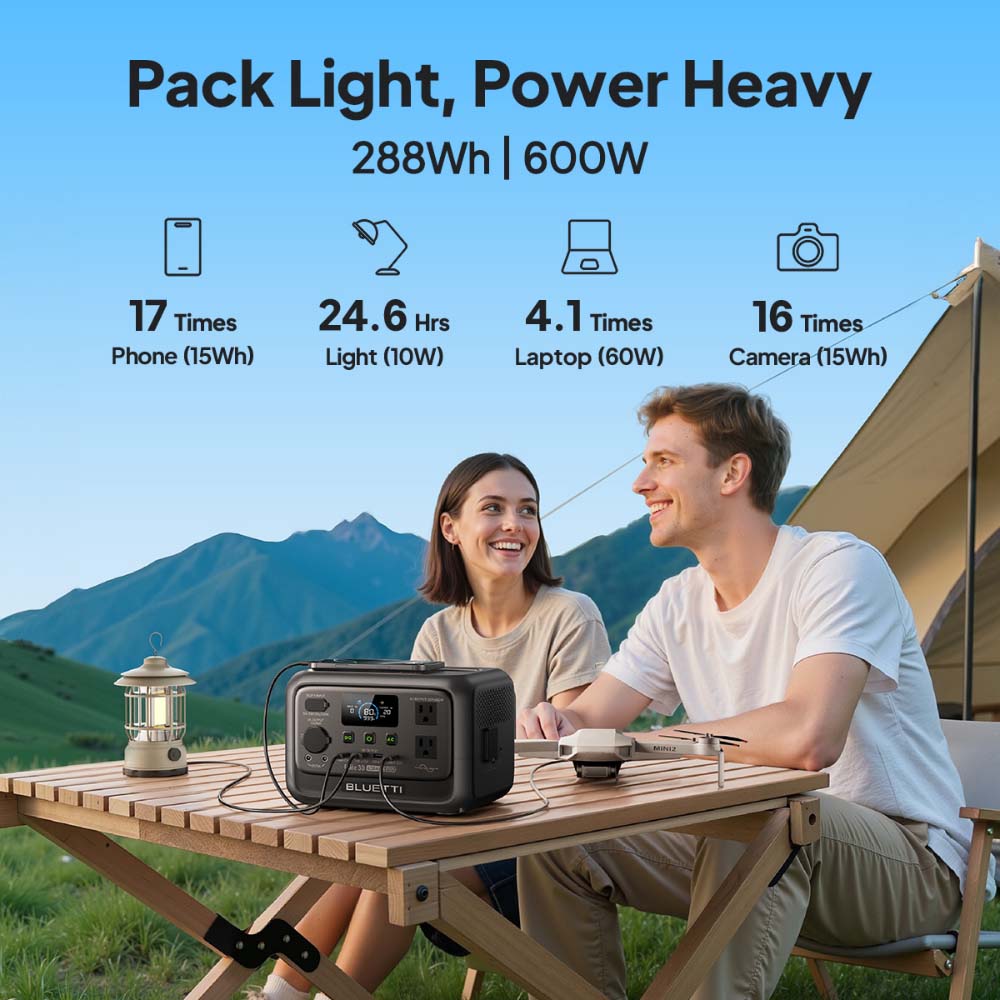 【Renovado】Estação de Energia P - Solar Powered Charger avaliação e preço