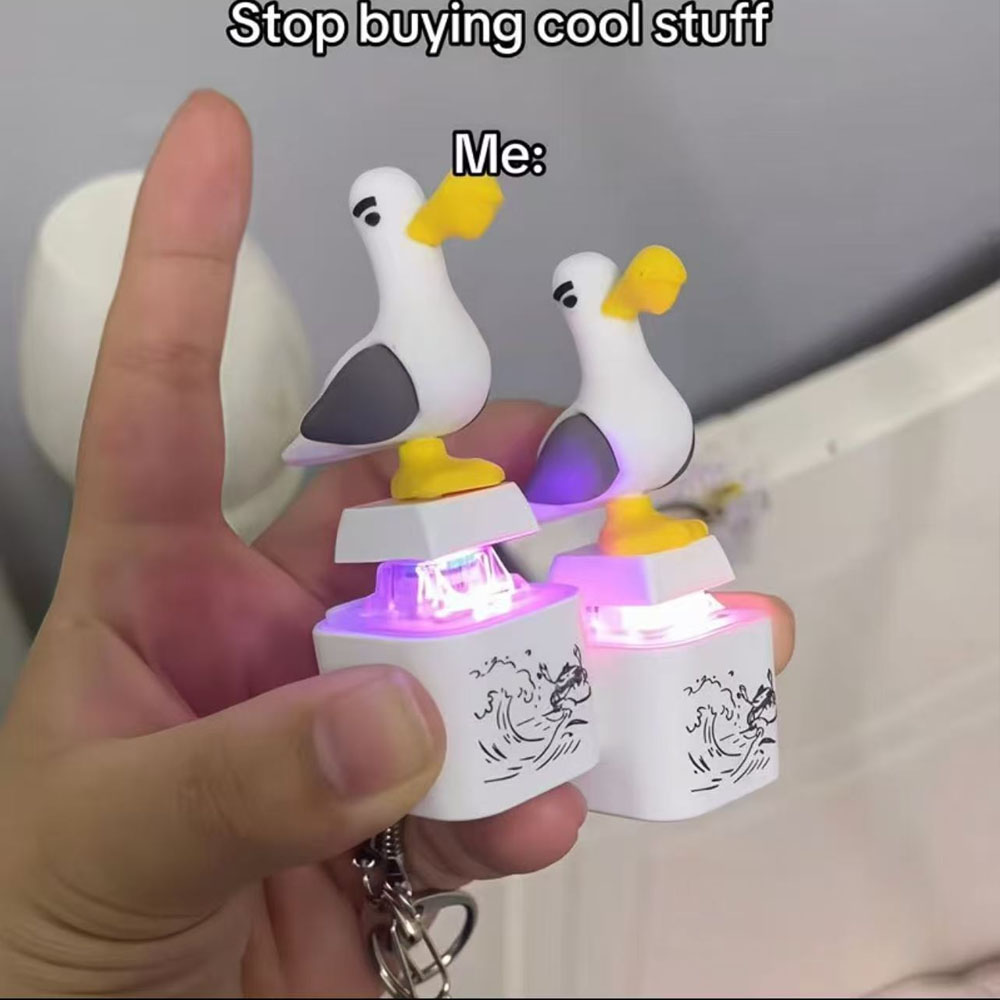 Chaveiro Keycap Mine Seagull L - Electronics Gadgets Wholesale avaliação e preço