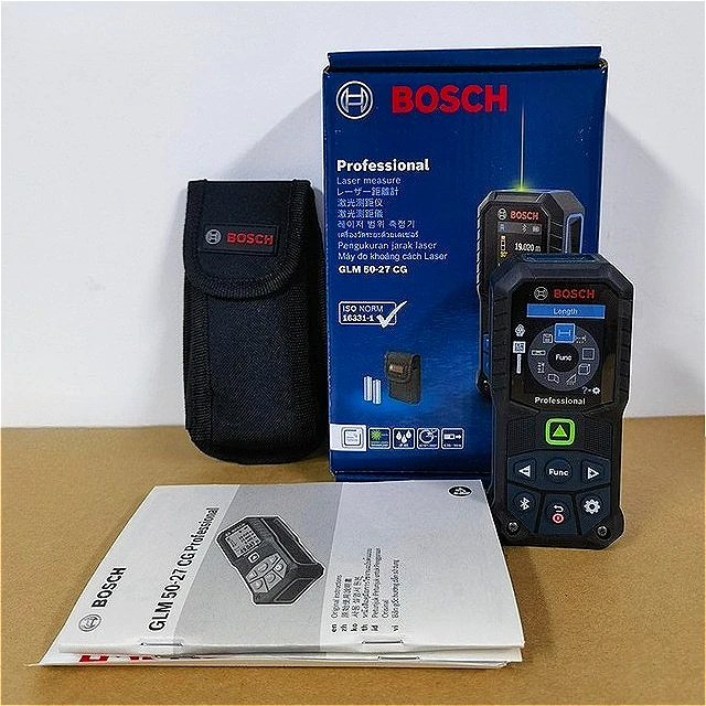 Bosch GLM50-27CG 50M Medidor d - Laser Distance Measure avaliação e preço