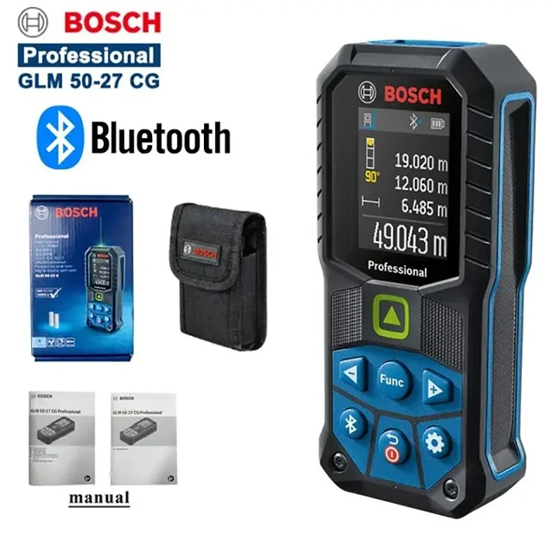 Bosch GLM50-27CG 50M Medidor d - Laser Distance Measure avaliação e preço