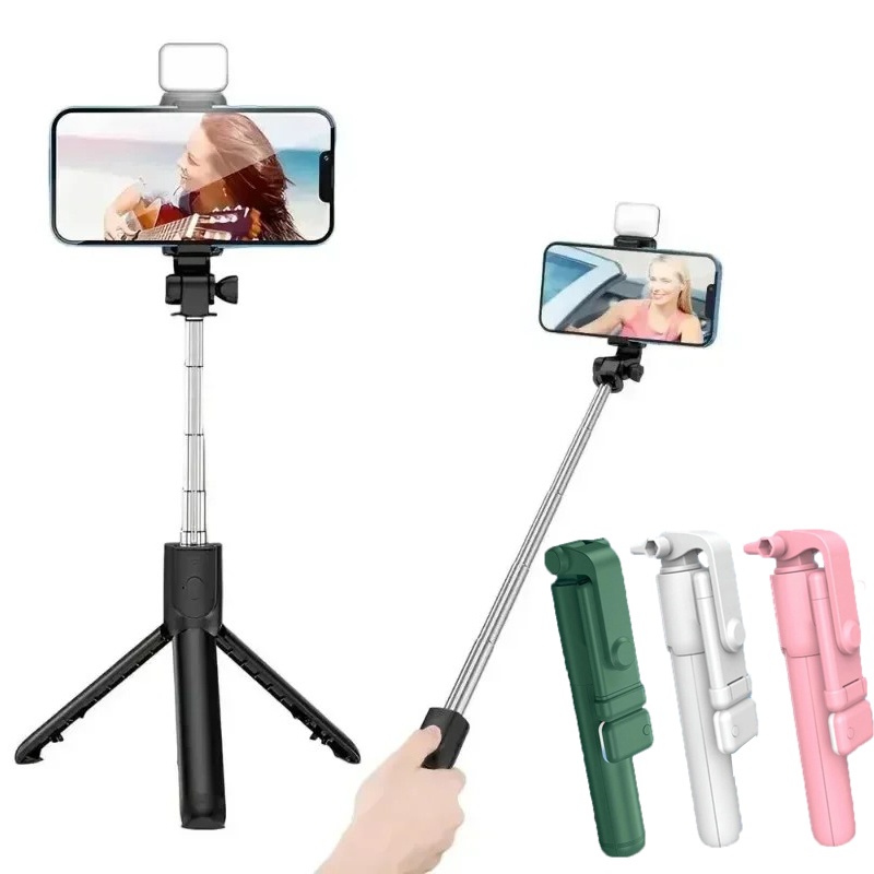 Bastão de selfie bluetooth ret - Auto Tracking Tripod avaliação e preço